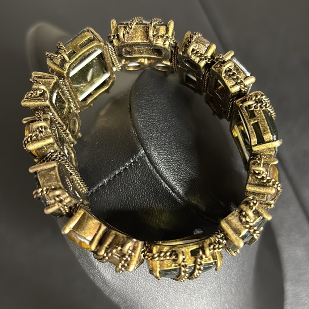 Stella & Dot Retired After The Rain 2011 Semi Precious Faceted Stone Bracelet - Picture 6 of 7
